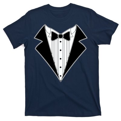 Black Tux Tuxedo T-Shirt