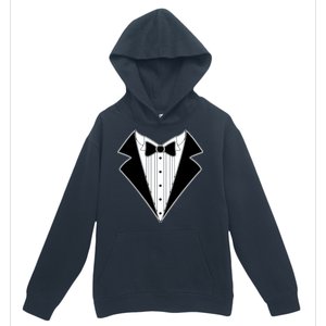 Black Tux Tuxedo Urban Pullover Hoodie