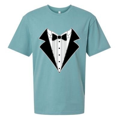 Black Tux Tuxedo Sueded Cloud Jersey T-Shirt