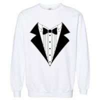 Black Tux Tuxedo Garment-Dyed Sweatshirt