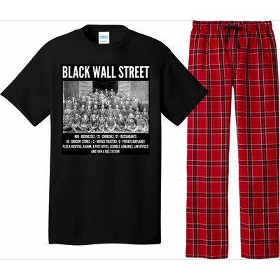 Black Wall Street Black History Pajama Set