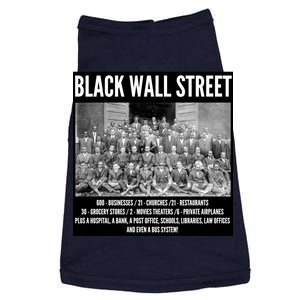 Black Wall Street Black History Doggie Tank