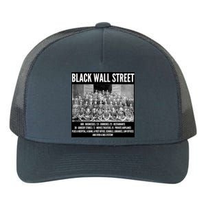 Black Wall Street Black History Yupoong Adult 5-Panel Trucker Hat