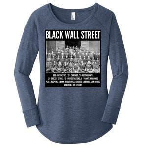 Black Wall Street Black History Women's Perfect Tri Tunic Long Sleeve Shirt