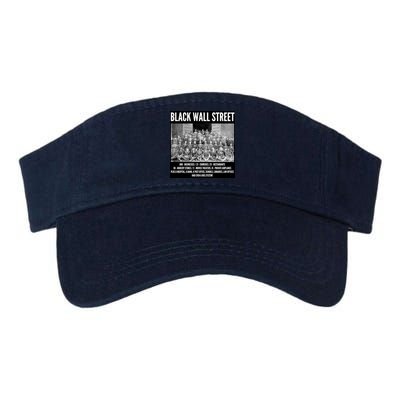 Black Wall Street Black History Valucap Bio-Washed Visor