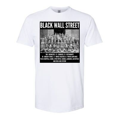 Black Wall Street Black History Softstyle® CVC T-Shirt