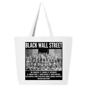 Black Wall Street Black History 25L Jumbo Tote