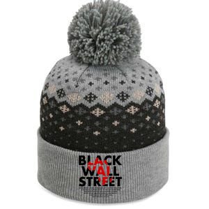 Black Wall Street Black History Month The Baniff Cuffed Pom Beanie