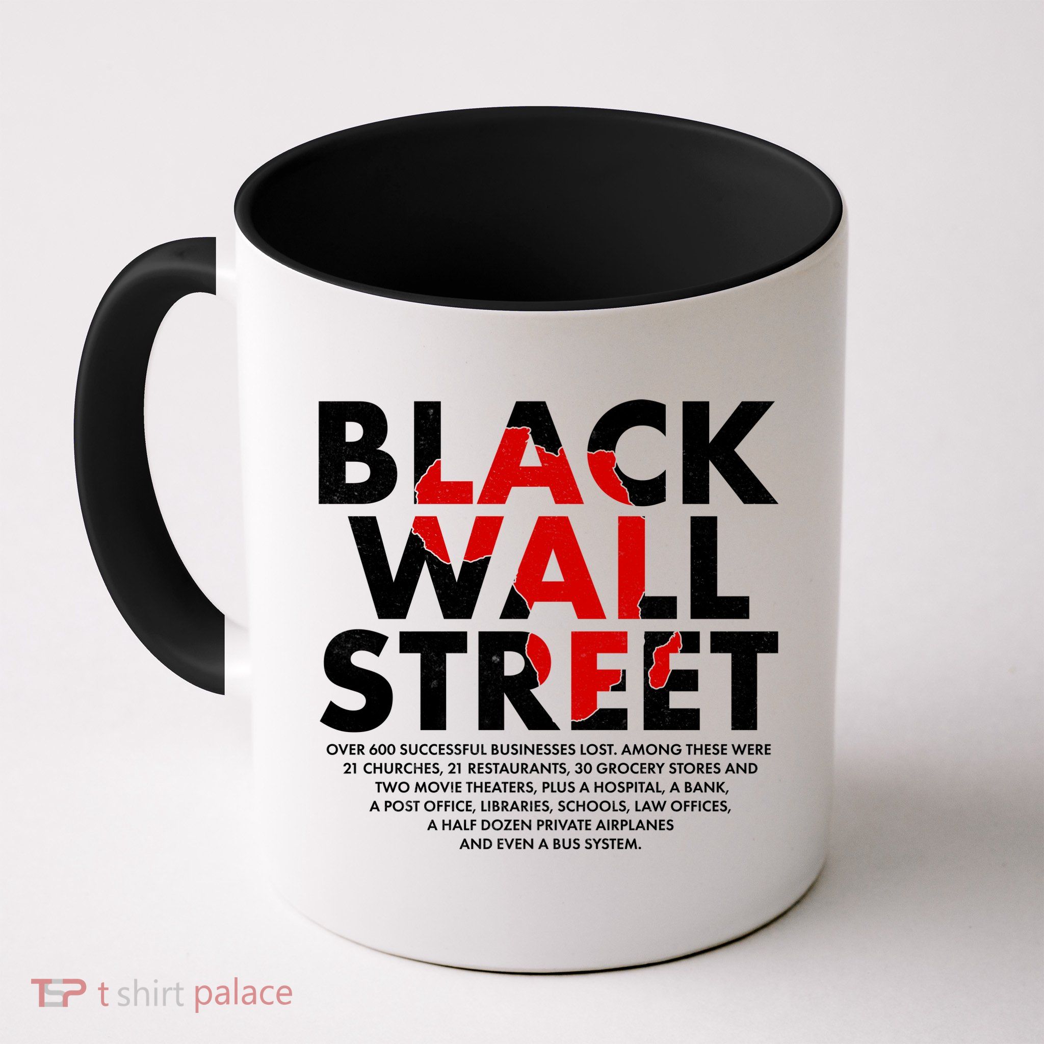 Black Wall Street Black History Month Mug