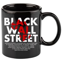 Black Wall Street Black History Month 11oz C Handle Ceramic Mug