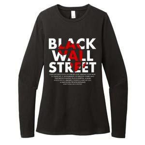 Black Wall Street Black History Month Womens CVC Long Sleeve Shirt