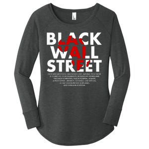 Black Wall Street Black History Month Women's Perfect Tri Tunic Long Sleeve Shirt