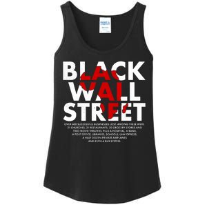 Black Wall Street Black History Month Ladies Essential Tank