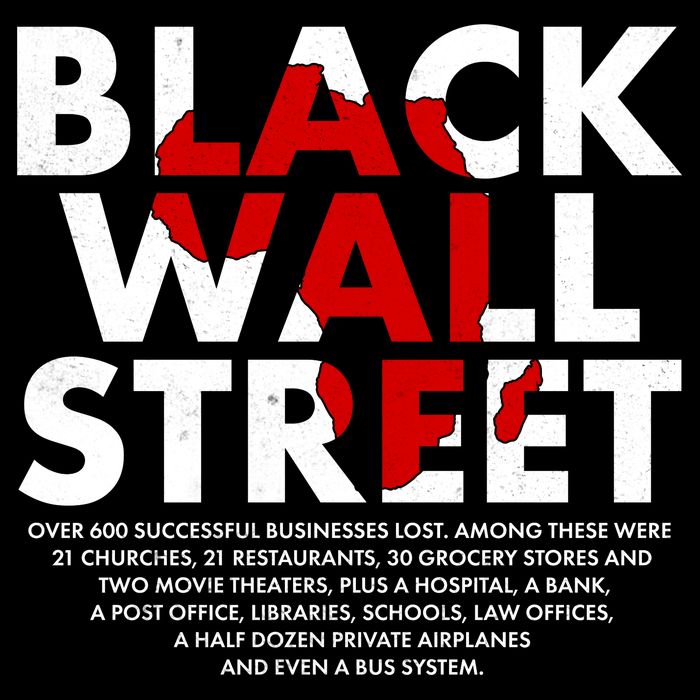 Black Wall Street Black History Month 16 in Basic Backpack