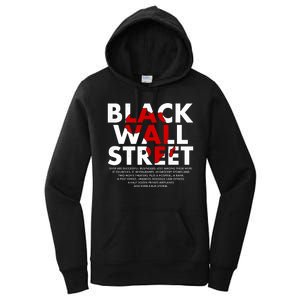 Black Wall Street Black History Month Women's Pullover Hoodie