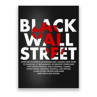 Black Wall Street Black History Month Poster
