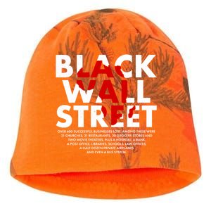 Black Wall Street Black History Month Kati - Camo Knit Beanie