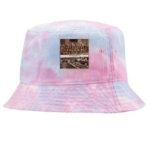 Black Wall Street Never Forget Greenwood Tulsa Oklahoma Tie-Dyed Bucket Hat