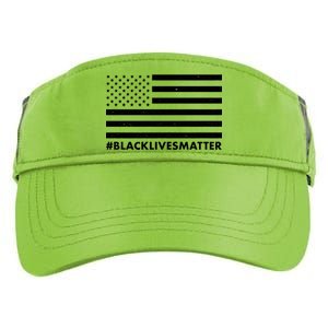 #BlackLivesMatter USA Flag Adult Drive Performance Visor