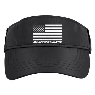 #BlackLivesMatter USA Flag Adult Drive Performance Visor