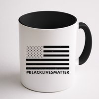 #BlackLivesMatter USA Flag Coffee Mug