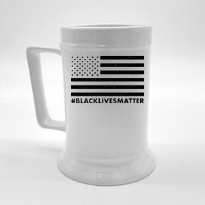 #BlackLivesMatter USA Flag Beer Stein