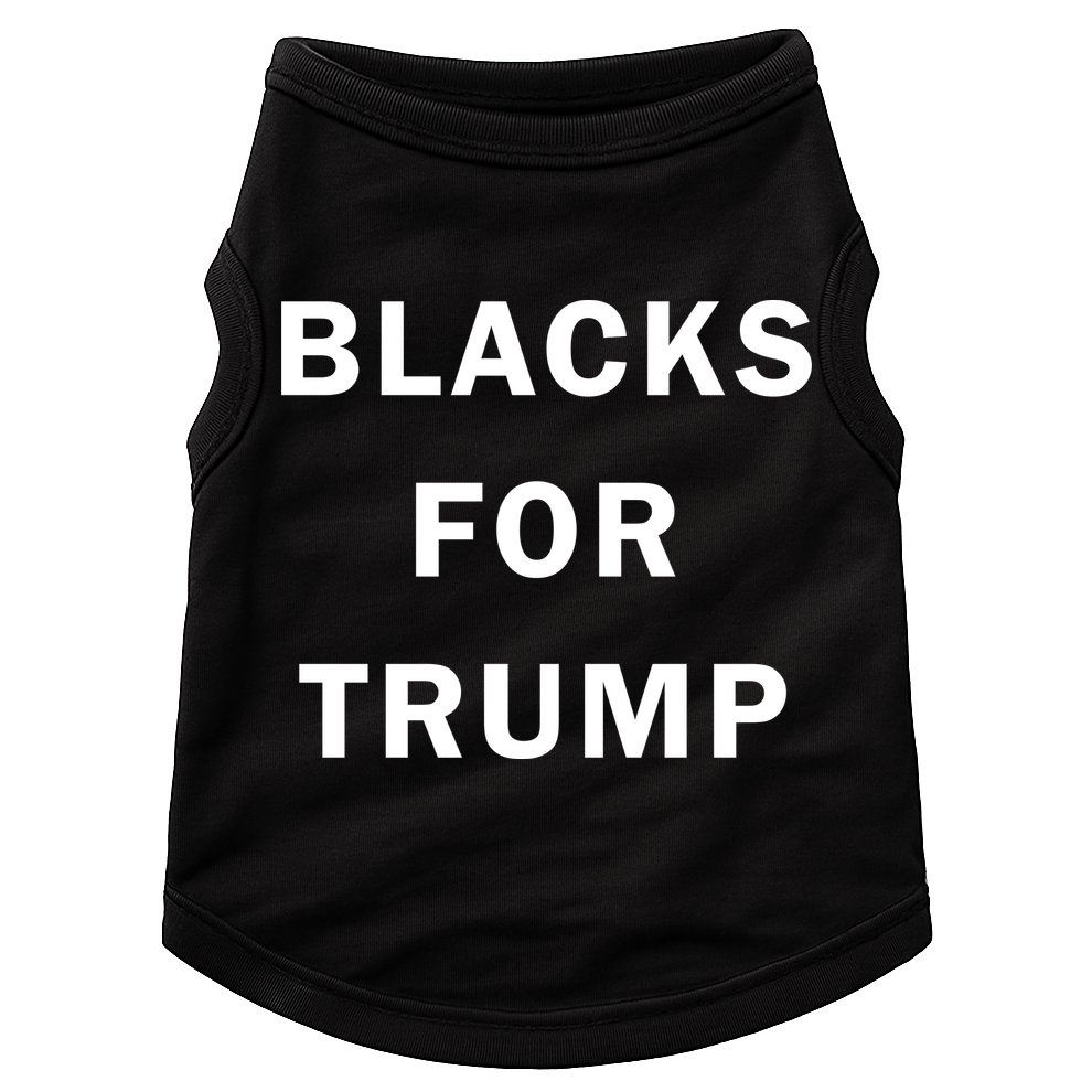 Blacks For Trump Doggie Tank