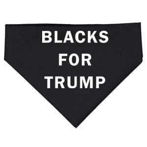 Blacks For Trump USA-Made Doggie Bandana