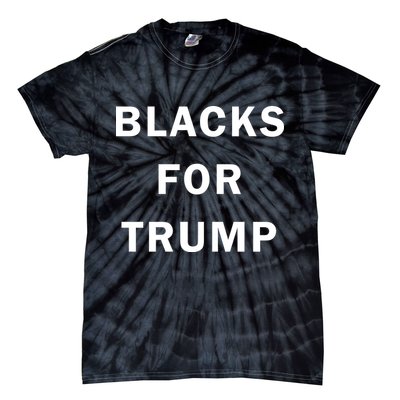 Blacks For Trump Tie-Dye T-Shirt