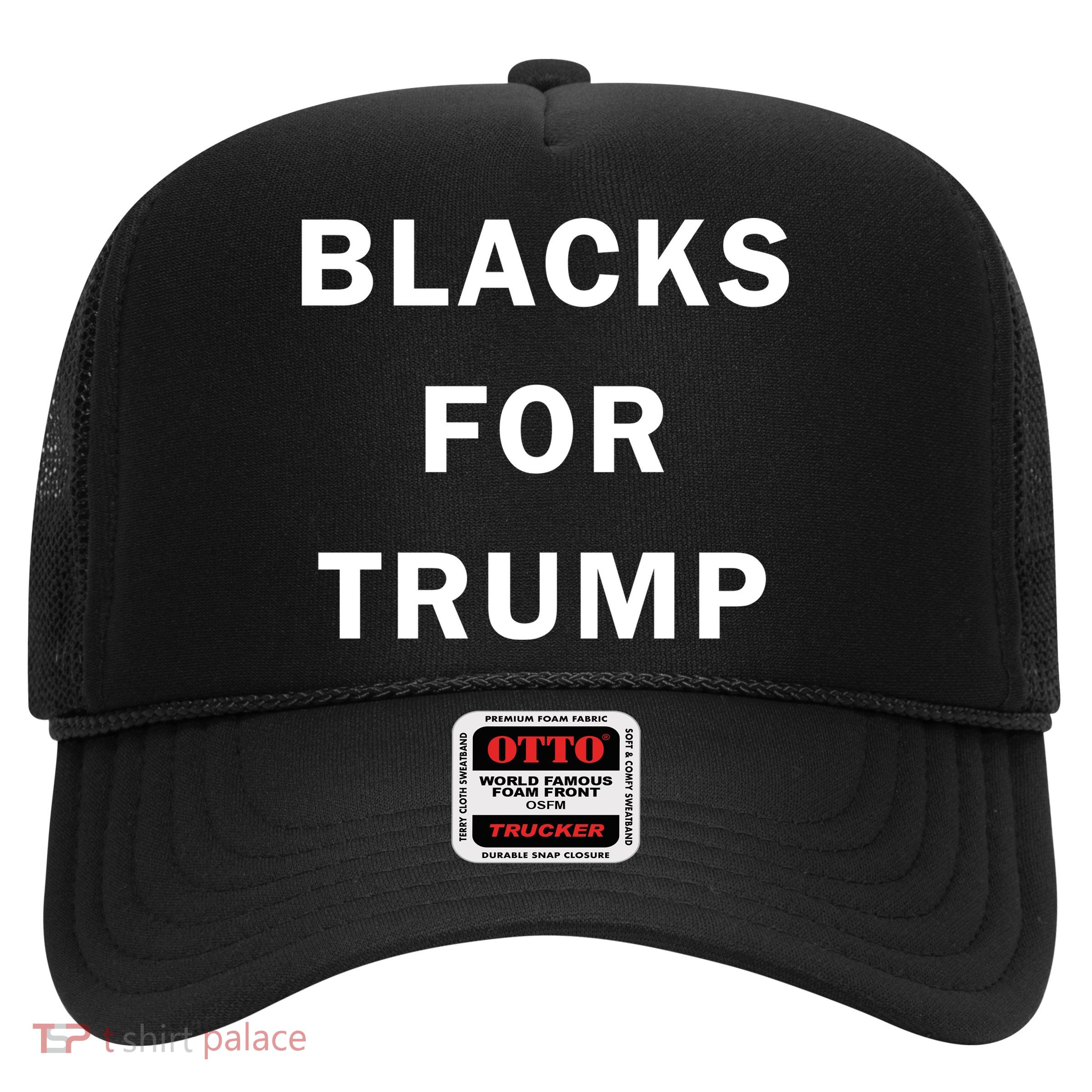 Blacks For Trump Trucker Hat