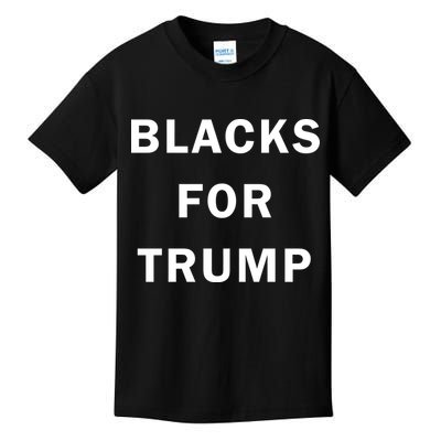 Blacks For Trump Kids T-Shirt