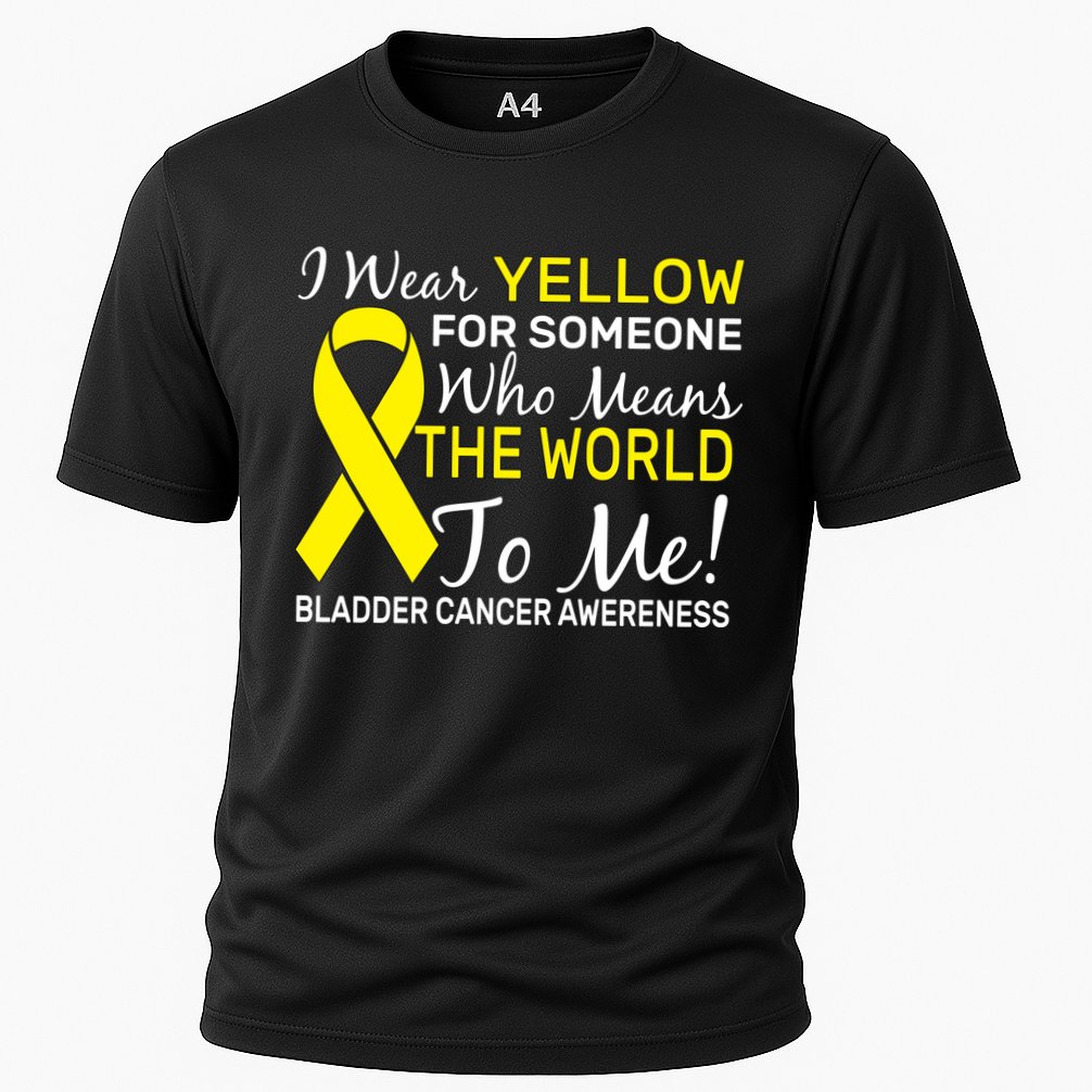 Bladder Cancer Awareness Cooling Performance Crew T-Shirt