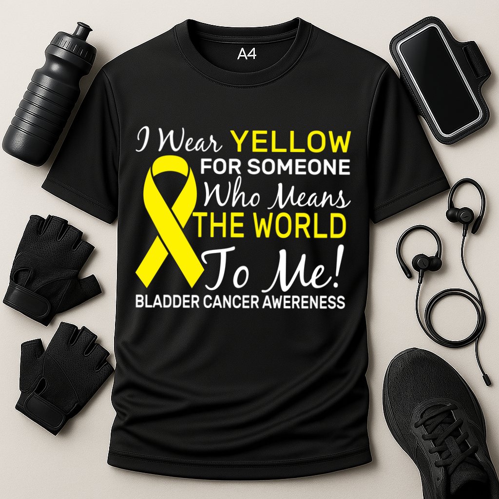 Bladder Cancer Awareness Cooling Performance Crew T-Shirt