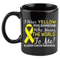Bladder Cancer Awareness 11oz C Handle Ceramic Mug