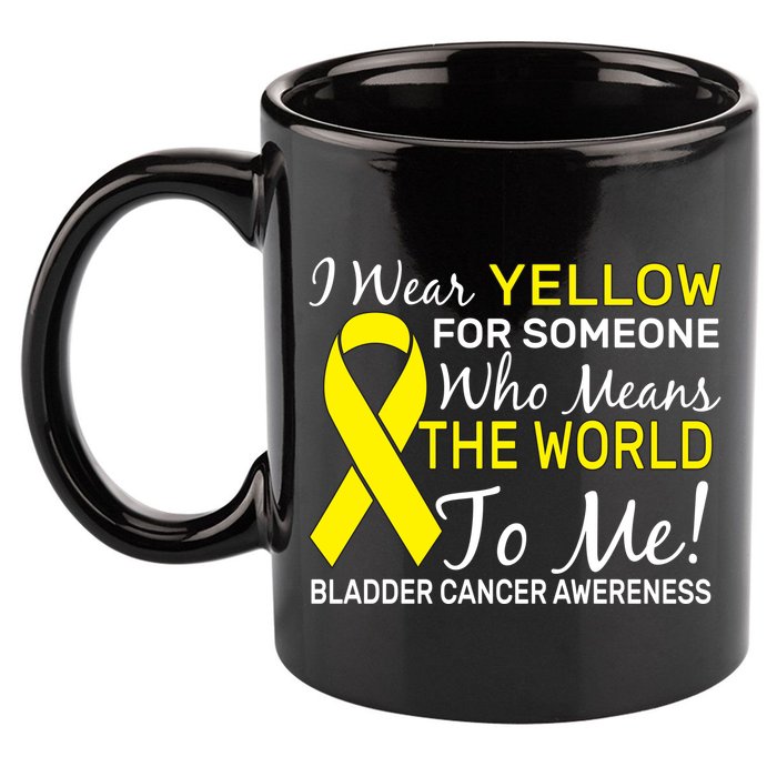 Bladder Cancer Awareness 11oz C Handle Ceramic Mug