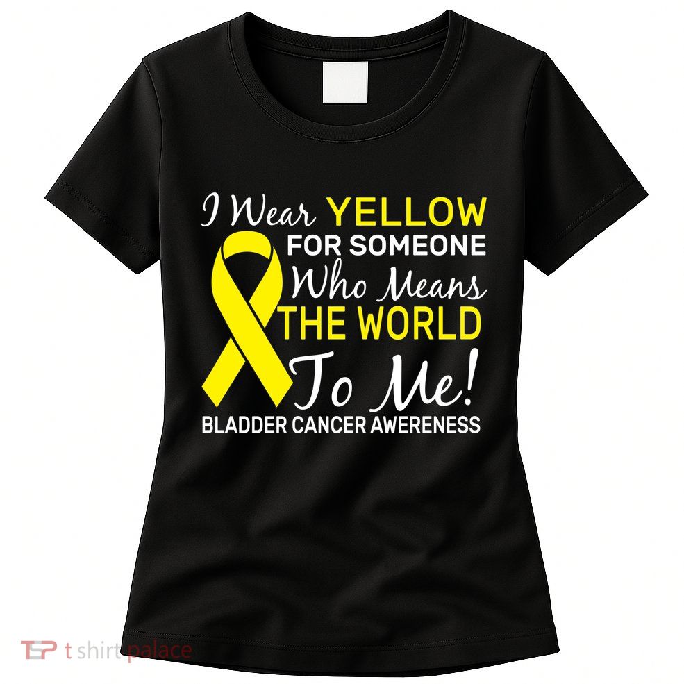 Bladder Cancer Awareness Womens T-Shirt