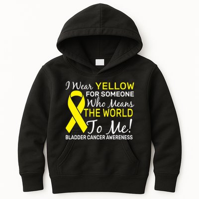 Bladder Cancer Awareness Kids Hoodie