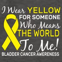 Bladder Cancer Awareness Vector Backpack