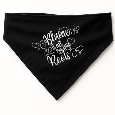 Blame It On My Roots USA-Made Doggie Bandana