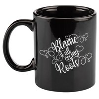 Blame It On My Roots 11oz C Handle Ceramic Mug