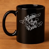 Blame It On My Roots 11oz C Handle Ceramic Mug