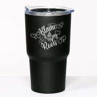 Blame It On My Roots Tumbler