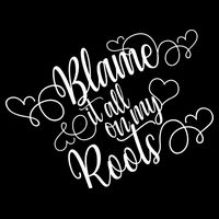 Blame It On My Roots Poster