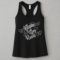 Blame It On My Roots Womens Tank Top