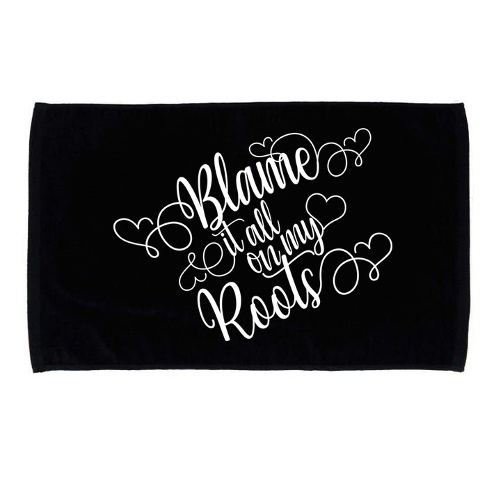 Blame It On My Roots Microfiber Hand Towel