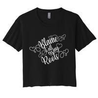 Blame It On My Roots Crop Top