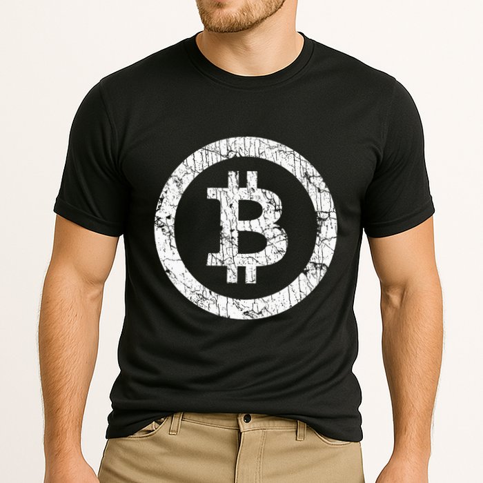 Bitcoin Logo Btc Crypto Currency Traders Blockchain Miners Performance Shirt