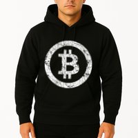 Bitcoin Logo Btc Crypto Currency Traders Blockchain Miners Hoodie
