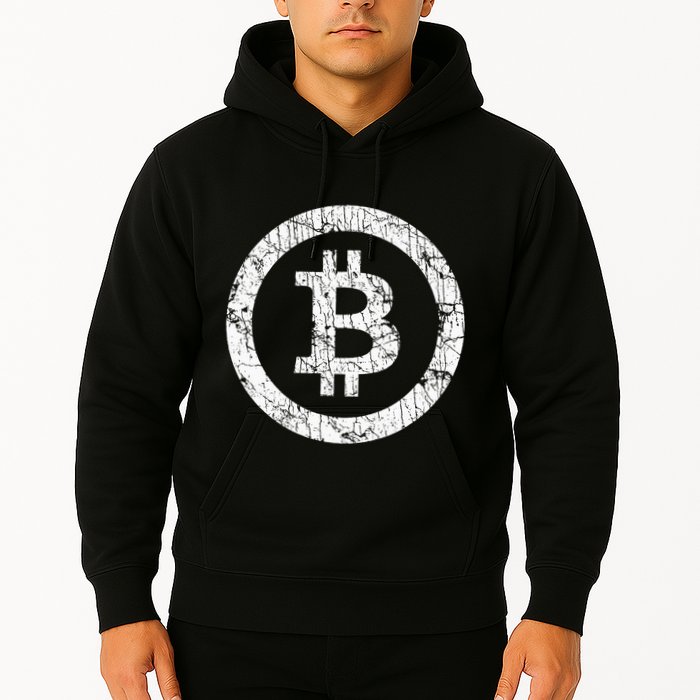 Bitcoin Logo Btc Crypto Currency Traders Blockchain Miners Hoodie