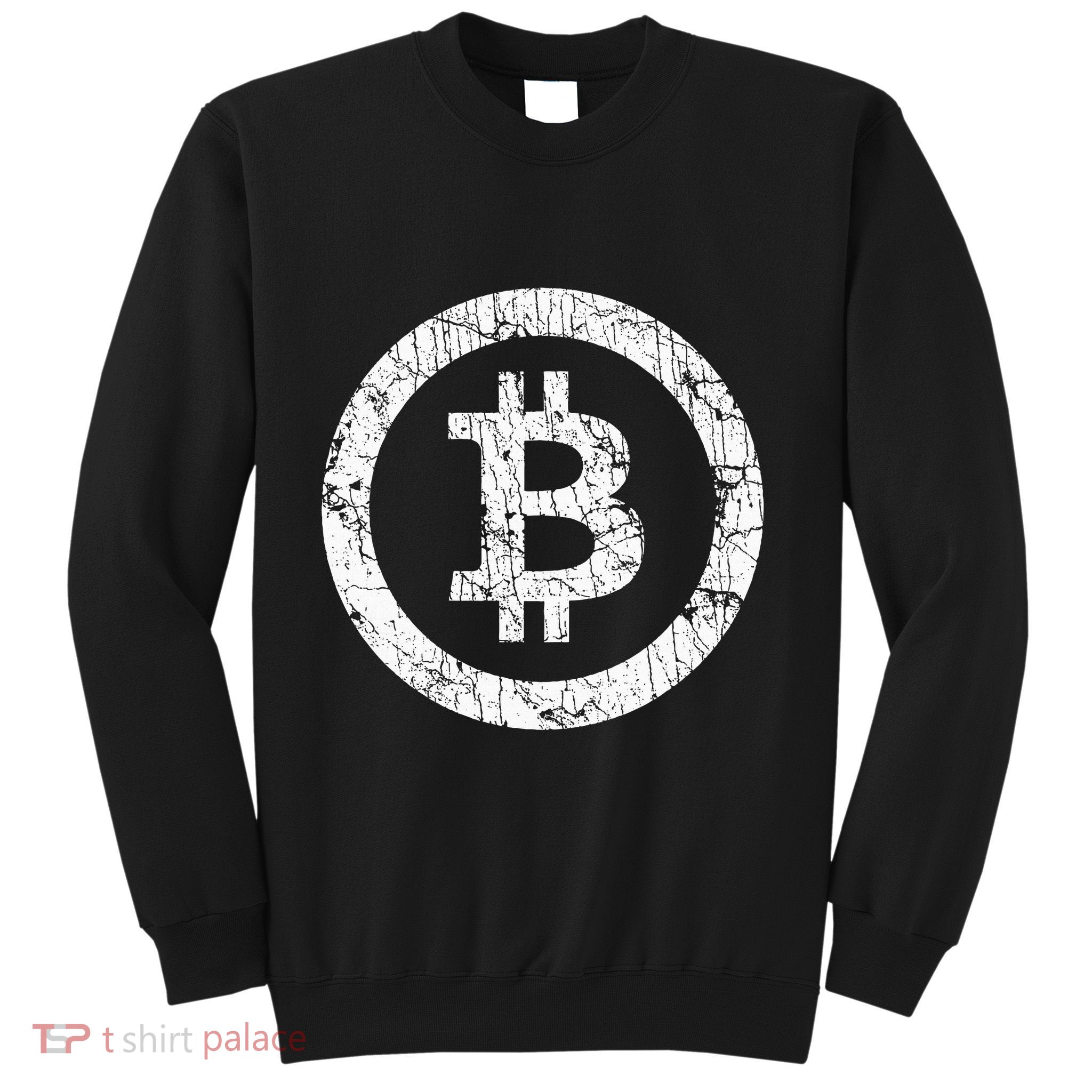 Bitcoin Logo Btc Crypto Currency Traders Blockchain Miners Sweatshirt